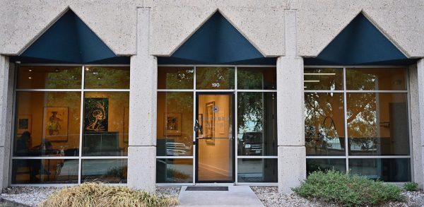 image of the front entrance to the current Flatbed Center for Contemporary Printmaking